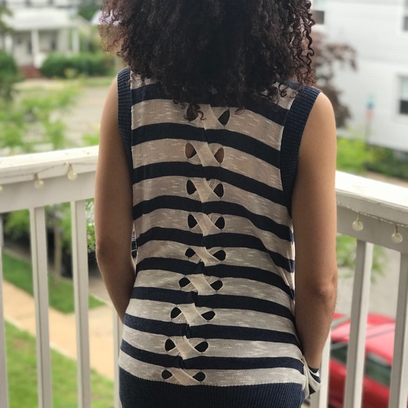 Striped cardigan - Picture 2 of 5